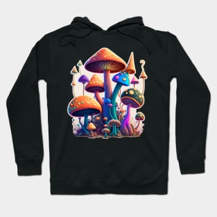 Magic Mushrooms - Light Scene Hoodie